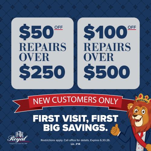 Call Royal Air Systems, Inc. for AC in North Reading MA today!