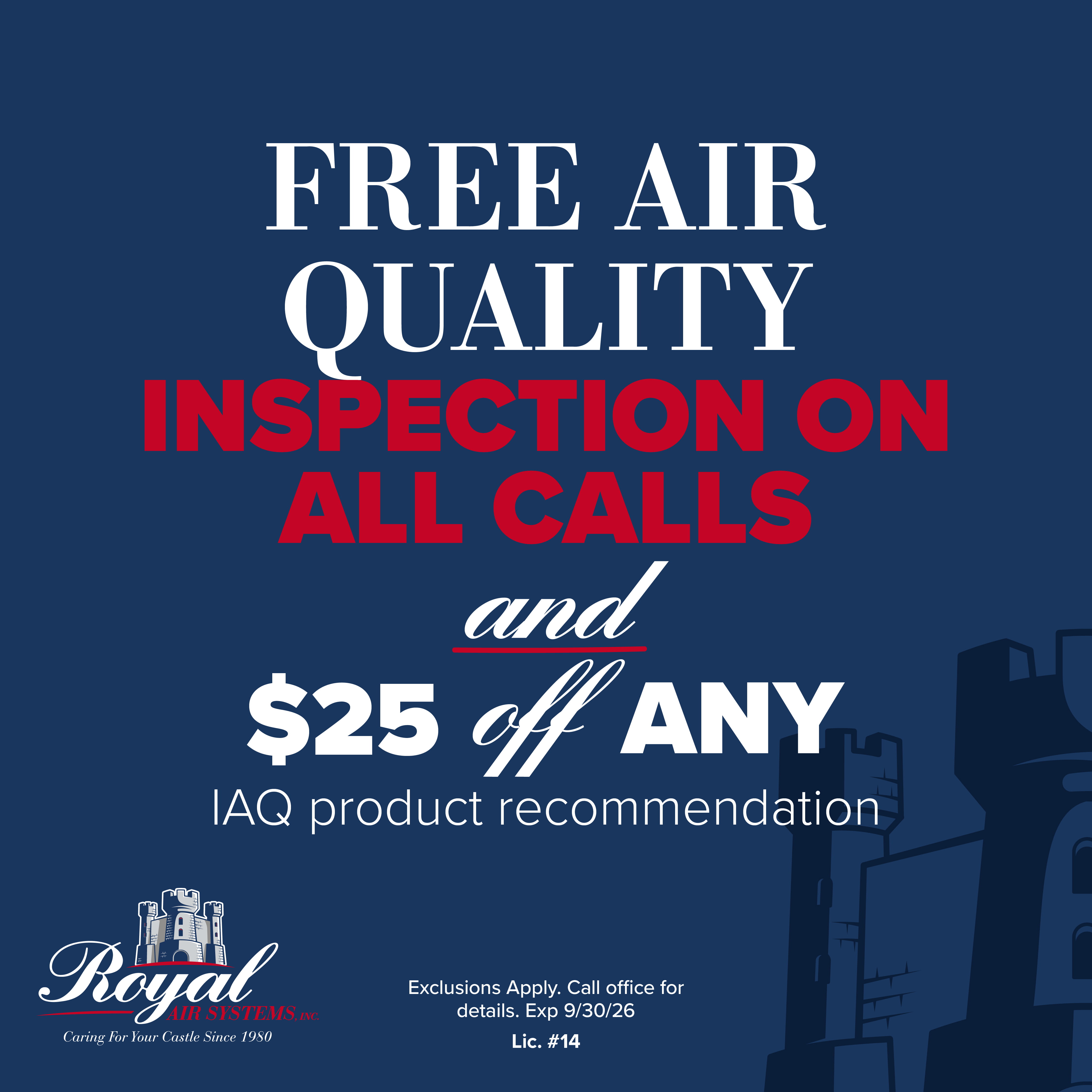 Call Royal Air Systems, Inc. for AC in North Reading MA today!
